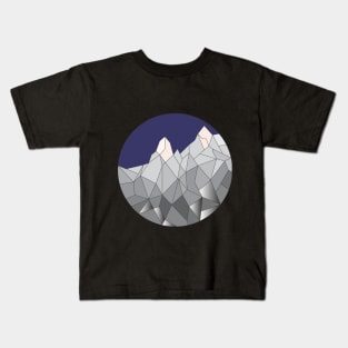 Mountains by night Kids T-Shirt